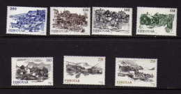 Iles Feroe - (1981-82) - Le Vieux Torshavn - -Neufs** - MNH  - - Färöer Inseln