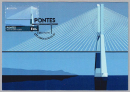 PUENTE VASCO DE GAMA, LISBOA. - Emision Europa 2018. Lisboa 2018 - Ponts