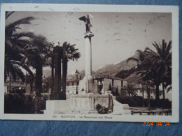 LE MONUMENT AUX MORTS - Menton