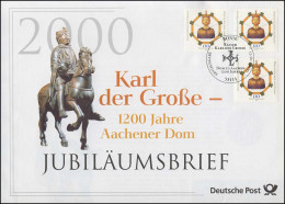 2088 Aachener Dom 2000 - Jubiläumsbrief - Autres & Non Classés