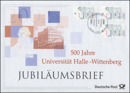 2254 Universität Halle-Wittenberg & Martin Luther 2002 - Jubiläumsbrief - Otros & Sin Clasificación