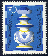 438 Schachfiguren 70+35 Pf König ** - Unused Stamps