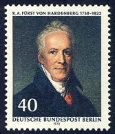 440 Karl August Fürst Von Hardenberg ** - Ungebraucht