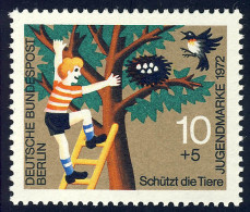 418 Tierschutz 10+5 Pf Vogelnester ** - Unused Stamps