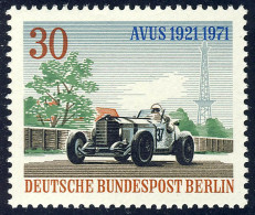 399 AVUS-Rennen 30 Pf Aus Block 3, ** - Unused Stamps