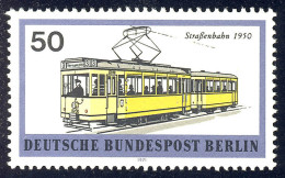 383 Verkehrsmittel 50 Pf Straßenbahn ** - Unused Stamps