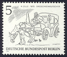 330 Berliner 5 Pf Droschkenkutscher ** - Unused Stamps