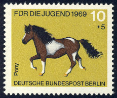 326 Pferde 10+5 Pf Pony ** - Unused Stamps