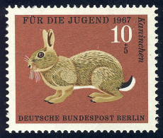 299 Pelztiere Kaninchen 10+5 Pf ** - Unused Stamps