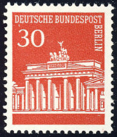 288 Brandenburger Tor 30 Pf ** - Ongebruikt