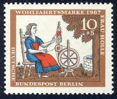 310 Brüder Grimm Frau Holle 10+5 Pf ** - Unused Stamps