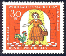 312 Brüder Grimm Frau Holle 30+15 Pf ** - Unused Stamps