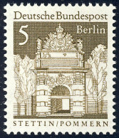 270 Deutsche Bauwerke 5 Pf Berliner Tor ** - Unused Stamps