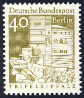 276 Deutsche Bauwerke 40 Pf Burg Trifels ** - Unused Stamps