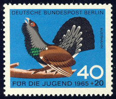 253 Jagdbares Federwild 40+20 Auerhahn ** - Unused Stamps