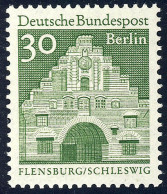 274 Deutsche Bauwerke 30 Pf Nordentor Grün ** - Unused Stamps