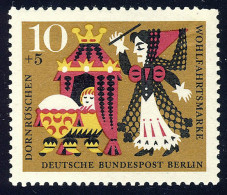 237 Brüder Grimm 10+5 Pf Dornröschen** - Unused Stamps