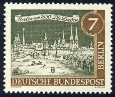 218 Alt-Berlin 7 Pf Die Linden ** - Unused Stamps