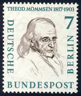 163 Männer Der Geschichte 7 Pf Theodor Mommsen ** - Unused Stamps