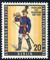 176 BEPHILA Postillion Tag Der Briefmarke ** - Ungebraucht