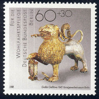 819 Wohlfahrt Schmiedekunst 60+30 Pf ** - Unused Stamps