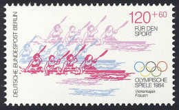 718 Olympiade 120+60 Pf Viererkajak ** - Unused Stamps