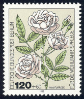 683 Wohlfahrt Gartenrosen 120+60 Pf ** - Unused Stamps