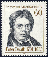 654 Peter Christian Wilhelm Beuth ** - Neufs