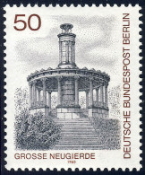 635 Ansichten 50 Pf Schloßpark ** - Unused Stamps