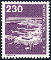 586 Industrie 230 Pf Flughafen Frankfurt ** - Unused Stamps