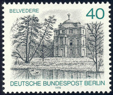 578 Ansichten 40 Pf Belvedere ** - Nuevos