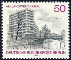 579 Ansichten 50 Pf Shellhaus Am Landwehrkanal ** - Unused Stamps