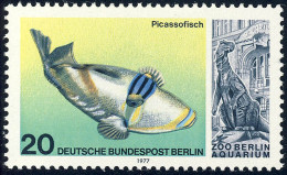 552 Aquarium 20 Pf Picassofisch ** - Ungebraucht