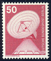 499 Industrie Technik 50 Pf Erdefunkstelle ** - Unused Stamps