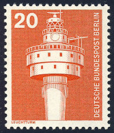 496 Industrie Technik 20 Pf Leuchtturm ** - Unused Stamps