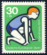 469 Jugendsport 30+15 Pf ** - Unused Stamps