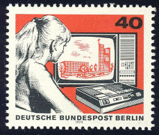 457 Deutscher Rundfunk 40 Pf Aus Block 4, ** - Unused Stamps