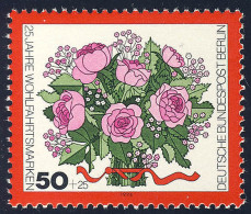 475 Blumensträuße 50+25 Pf Rosenstrauß ** - Nuovi