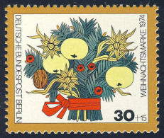 481 Weihnachten 30+15 Pf ** - Unused Stamps