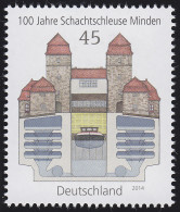 3107 Schachtschleuse Minden ** - Unused Stamps