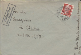 Landpost Steigerthal über NORDHAUSEN LAND 15.6.1953  - Sonstige & Ohne Zuordnung