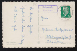 Landpost-Stempel Seitenroda über JENA 1963 Auf AK Kahla (Thüringen) Panorama - Andere & Zonder Classificatie