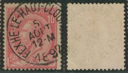 émission 1884 - N°46 Obl Simple Cercle "Fexhe-le-haut-clocher"  // (AD) - 1884-1891 Leopold II
