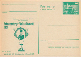 DDR P 79 Schwarzenberger Weihnachtsmarkt Kerzenständer 1979, ** - Sonstige & Ohne Zuordnung