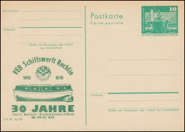 DDR P 79 VEB Schiffswerk Rechlin 1978 GRÜN, ** - Sonstige & Ohne Zuordnung