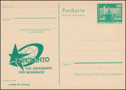 DDR P 79 ESPERANTO Für Den Weltfrieden 1980, ** - Other & Unclassified