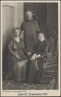 AK Königliche Familie - Zum 20. September 1915, Badischer Opfertag, Ungebraucht - Non Classés