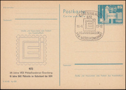 DDR P 80 VEB Möbelkombinat Eisenberg 1973, SSt EISENBERG 18.9.73 - Altri & Non Classificati