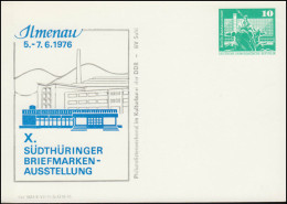 PP 15/53 Bauwerke 10 Pf Südthüringer Ausstellung Ilmenau 1976, ** - Autres & Non Classés