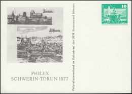 PP 15/88 Bauwerke Ausstellung Philex Schwerin-Torun 1977, ** - Sonstige & Ohne Zuordnung